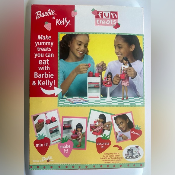 RARE 2001 Barbie & Kelly Fun Treats African American - Picture 3 of 4